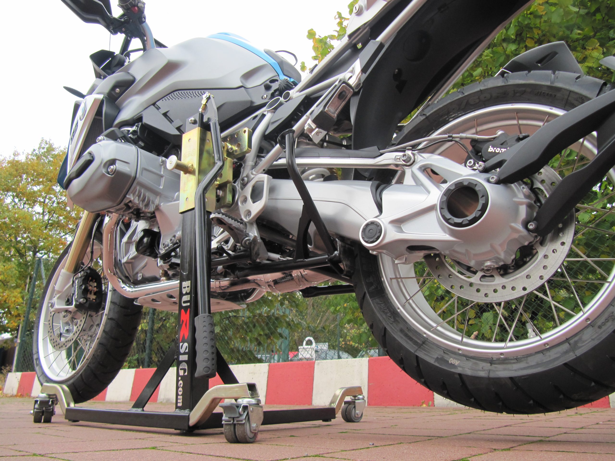 Kit DualControl Pour BMW R1200GS/R1250GS - Rehausseur Et élargisseur De Levier De Frein Arrière